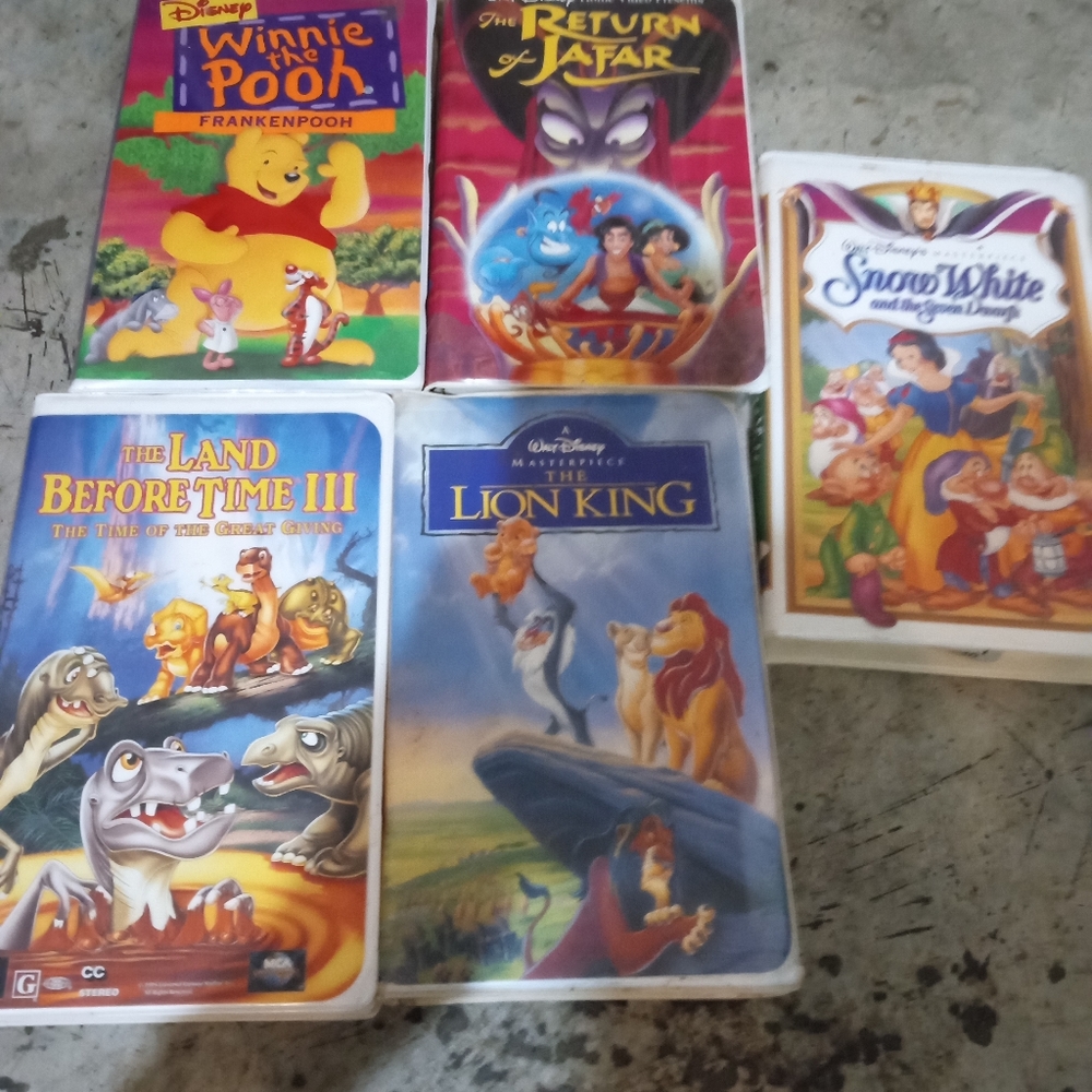 Cartoons vhs